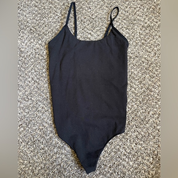 Auden Intimates & Sleepwear Auden Black Thong Bodysuit Poshmark
